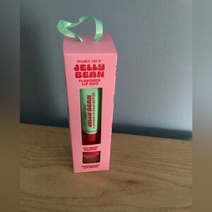 Trader Joe's Jelly Bean Flavored Lip Duo — Pink & Green